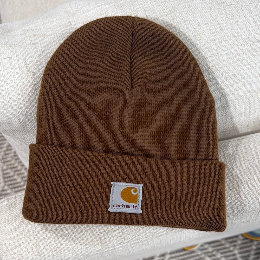 Carhartt Brown Classic Beanie | New Condition